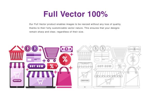 Download Online Shop Elements Illustration - Online Collection