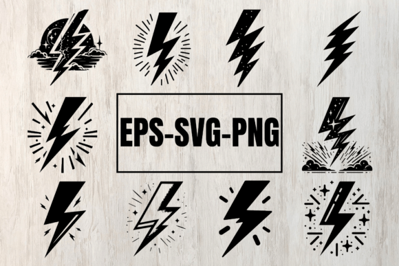Download Lightning Bolts Bundle SVG, Flash Svg - Flash Collection