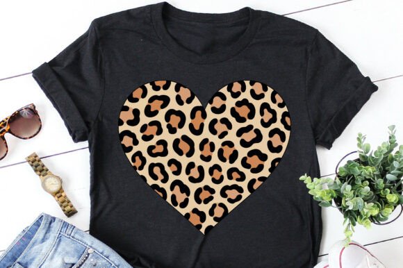 Download Leopard Heart Love Valentine's Day Png - Day Collection