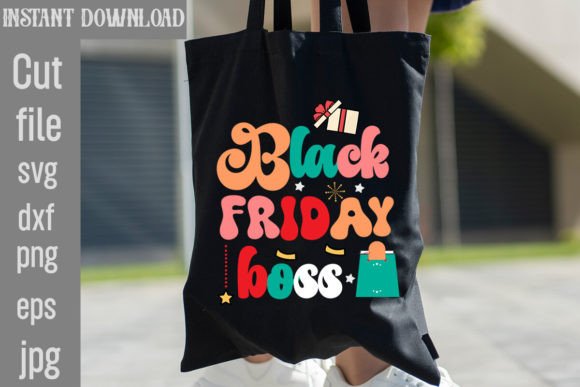 Download Black Friday Boss Retro Sublimation - Day Collection