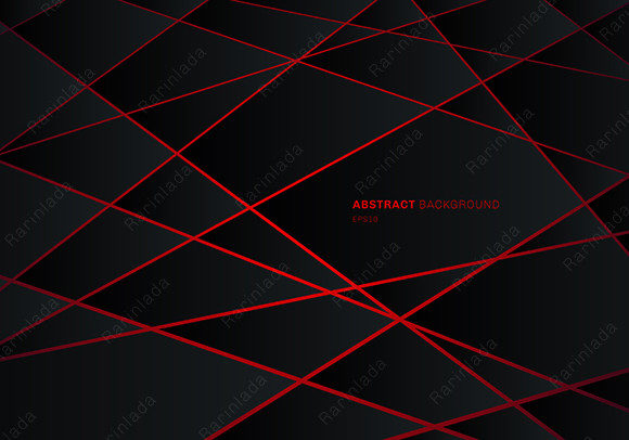 Download Abstract Black Geometric Red Laser Light - Laser light Collection