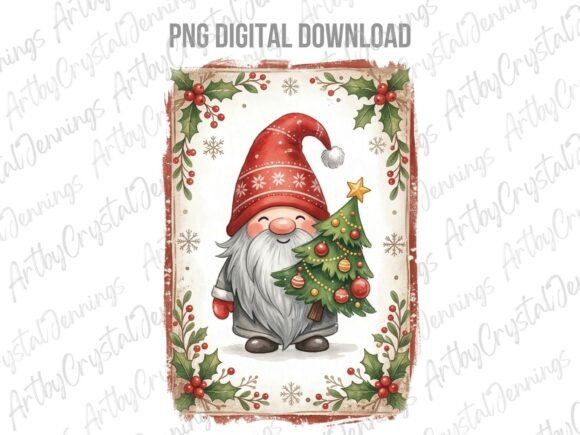 Download Festive Christmas Holiday Gnome PNG - Day Collection