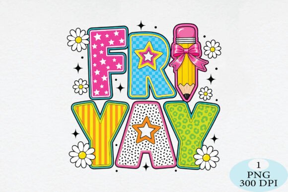 Download FRYAY Friday Teacher PNG - Day Collection