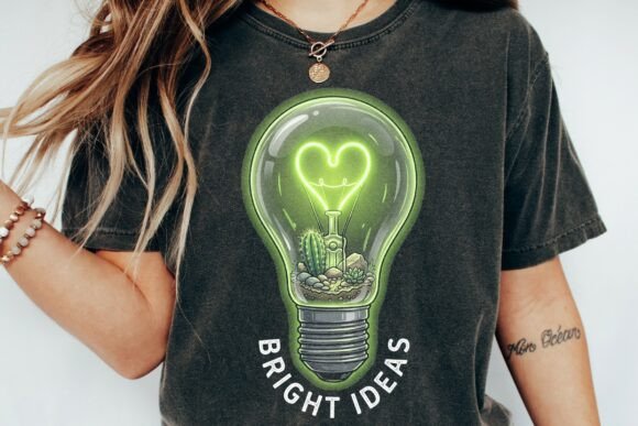 Download Bright Ideas Light Bulb Terrarium Heart - Premium Resources
