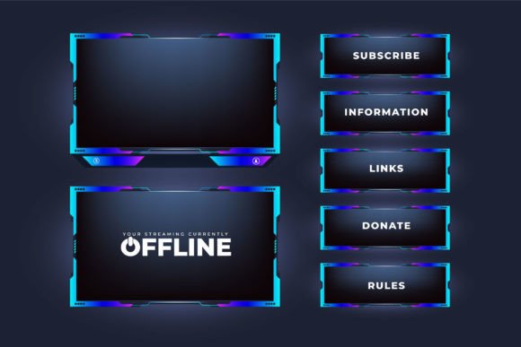 Download Online Gamer Screen Interface Vector - Online Collection