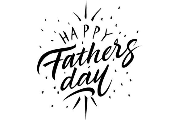 Download Happy Fathers Day Lettering. Festive Ins - Day Collection