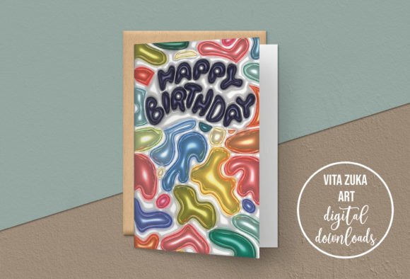 Download Printable Birthday Card, Happy Birthday - Day Collection
