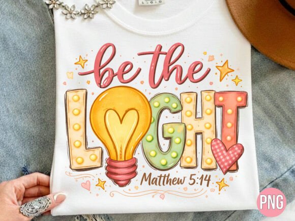 Download Be the Light Bulb Religious PNG - Premium Resources