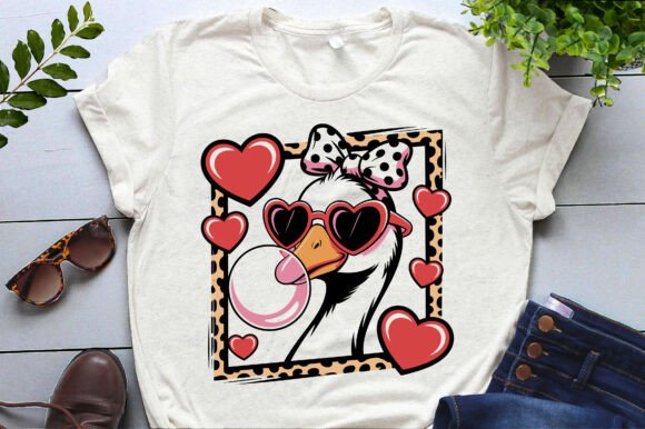 Download Leopard Goose Valentine's Day Png Svg - Day Collection