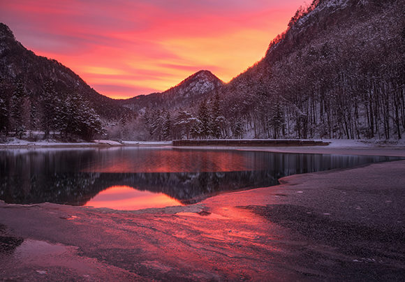 Download Vivid Sunset Reflections - Reflection Collection