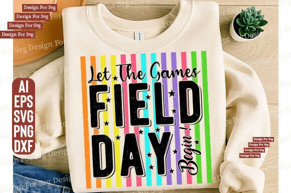 Download Field Day Let the Games Begin SVG PNG - Day Collection